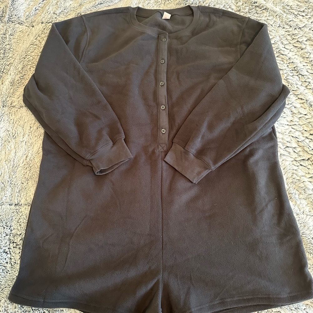 Old Navy fleece romper